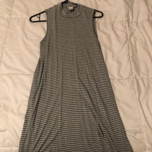Striped mini dress